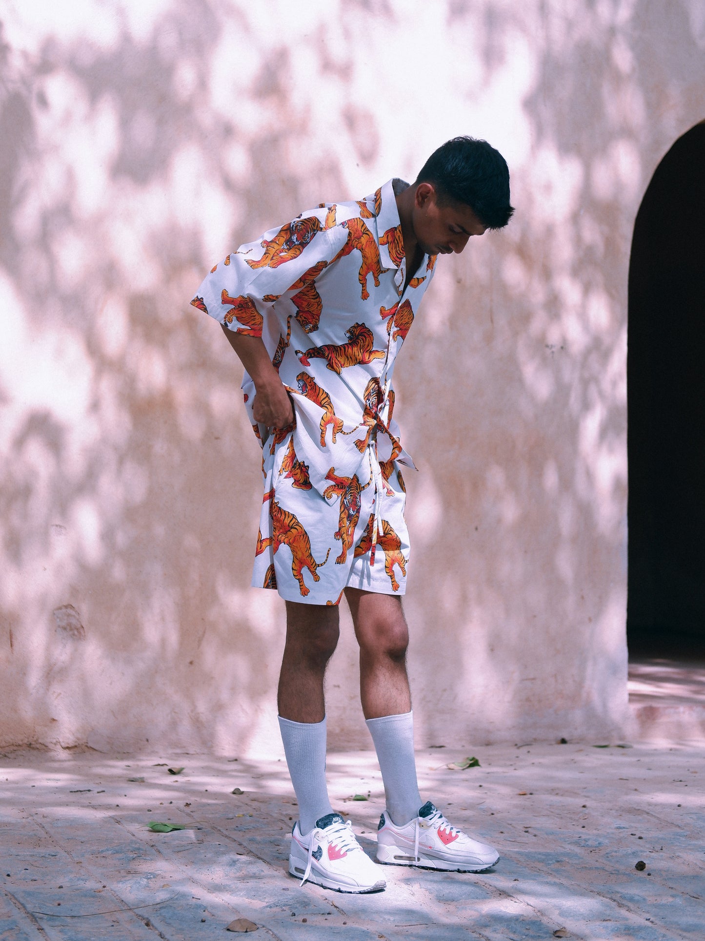 Wang shorts (white)